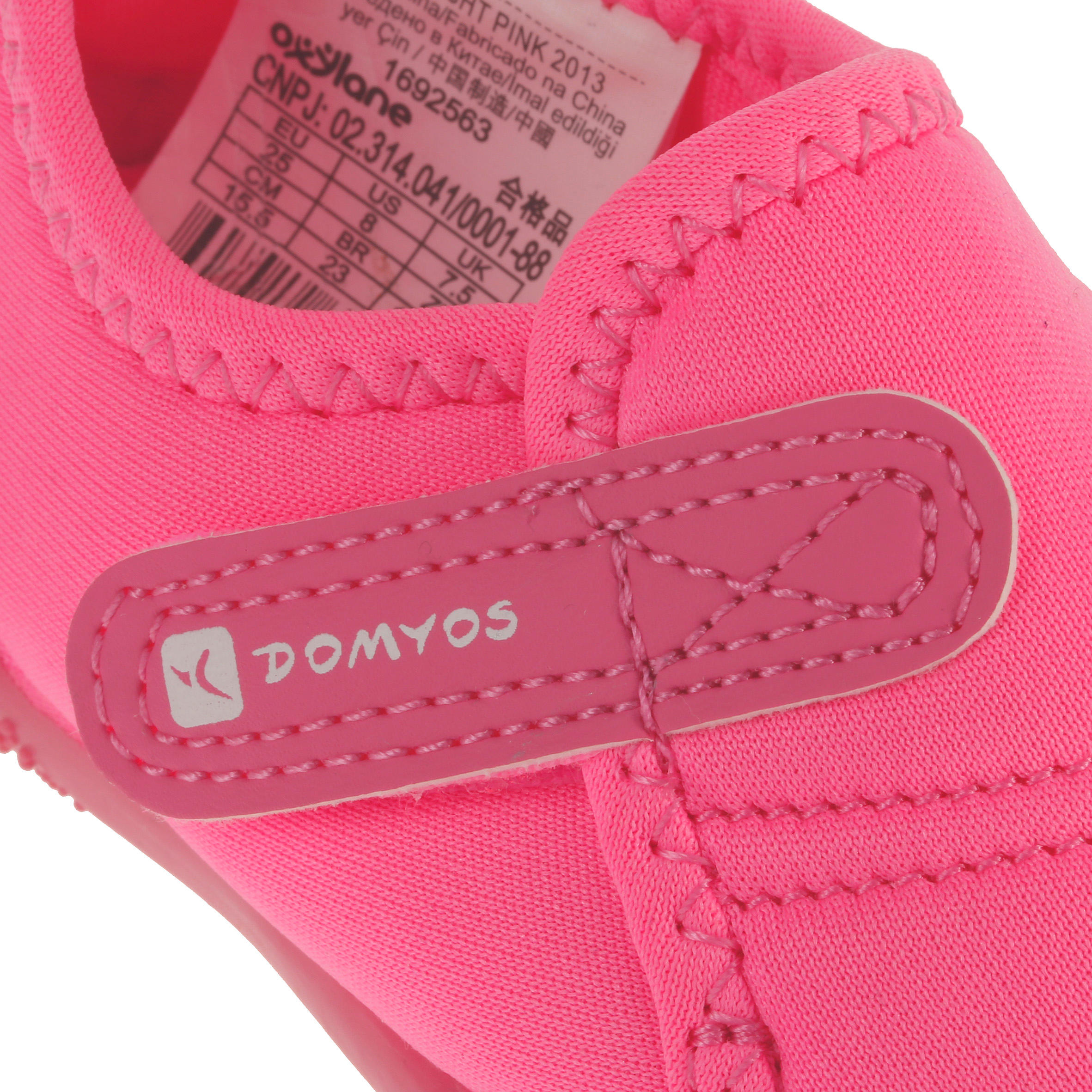100 Ultralight Gym Bootees - Pink 13/18