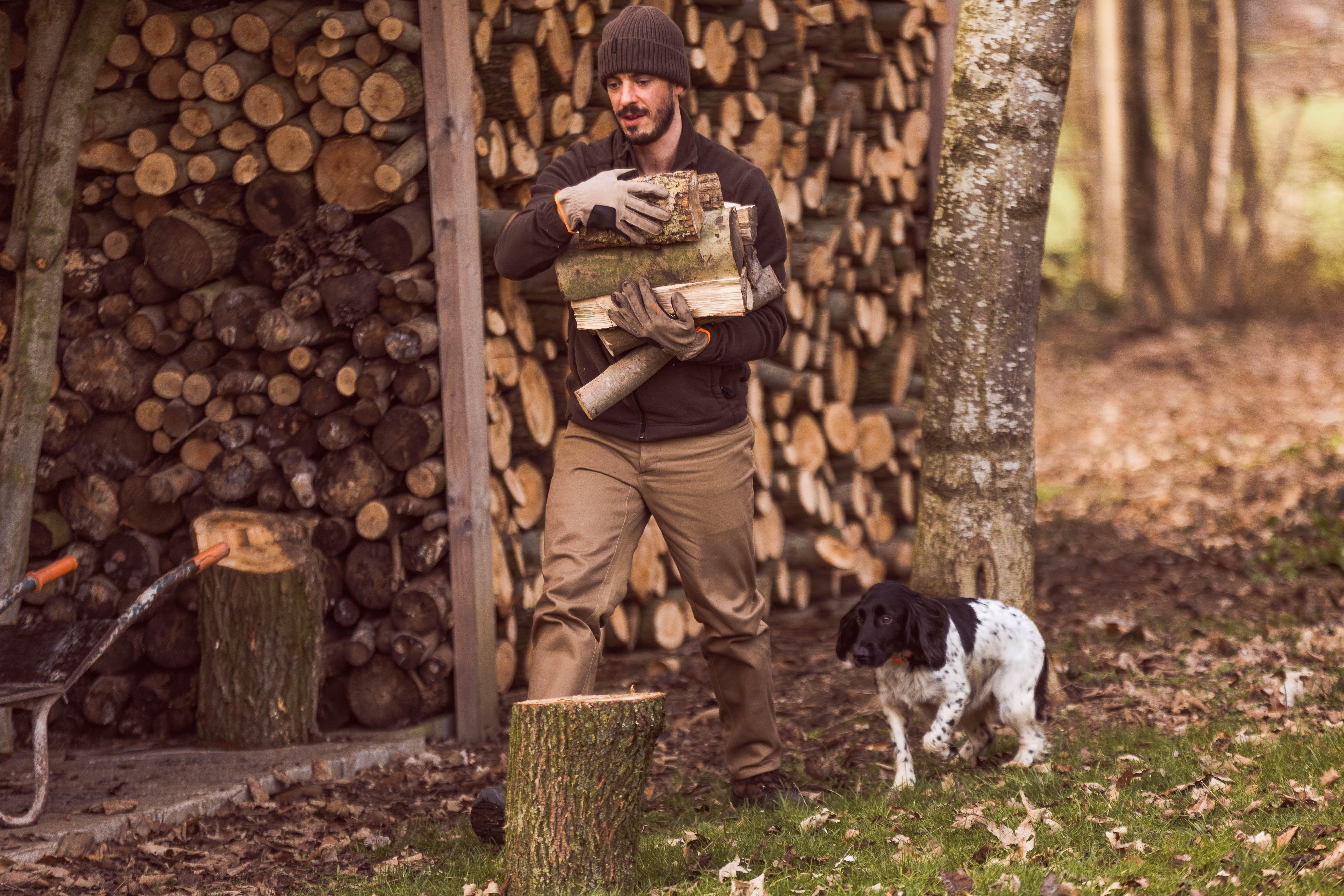 Durable Utility Pants – 500 Brown - SOLOGNAC