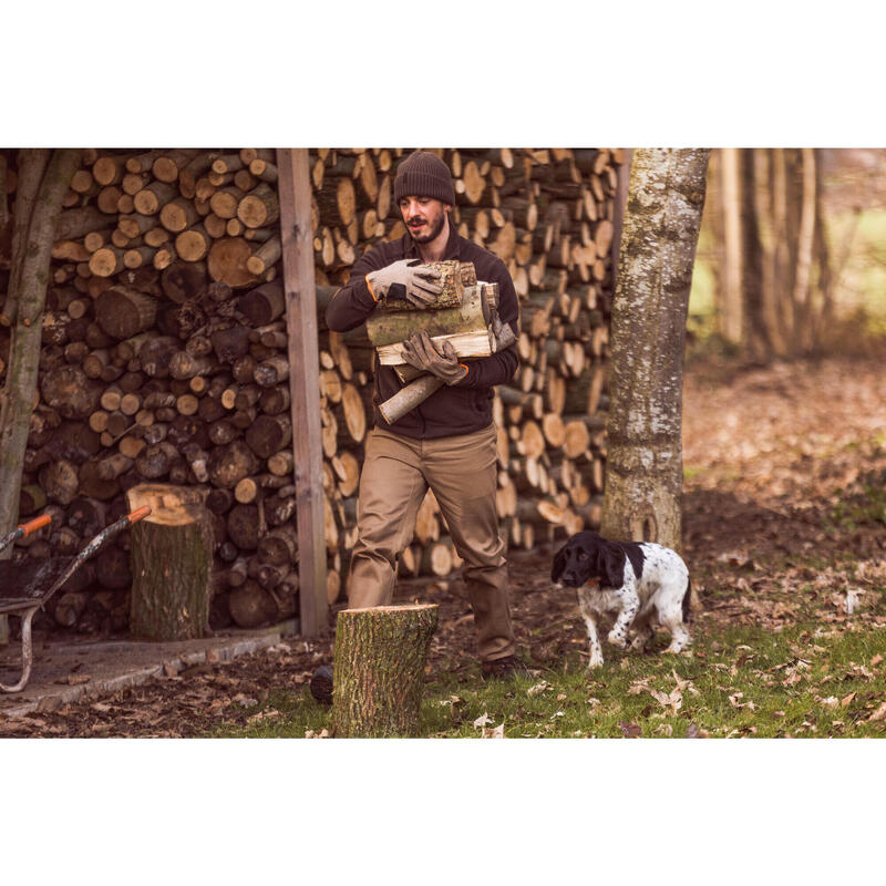 Erkek Kot Pantolon - Avcılık ve Doğa Gözlemi - Bej - Utilitaire 500