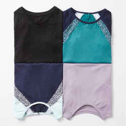 Girls' Breathable T-Shirt S500 - Purple