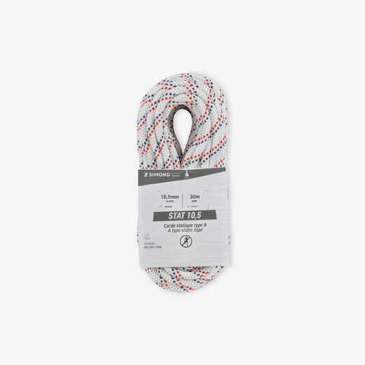 
      Semi-Static Rope  10.5 mm x 30 m - Stat 10.5 White
  