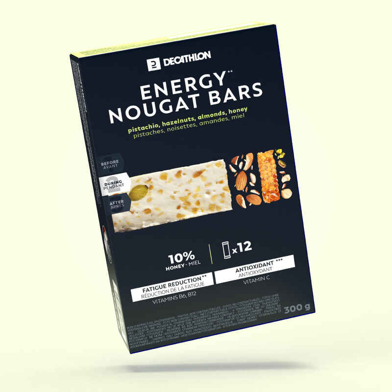 Nougat Energy Bars 12x25g