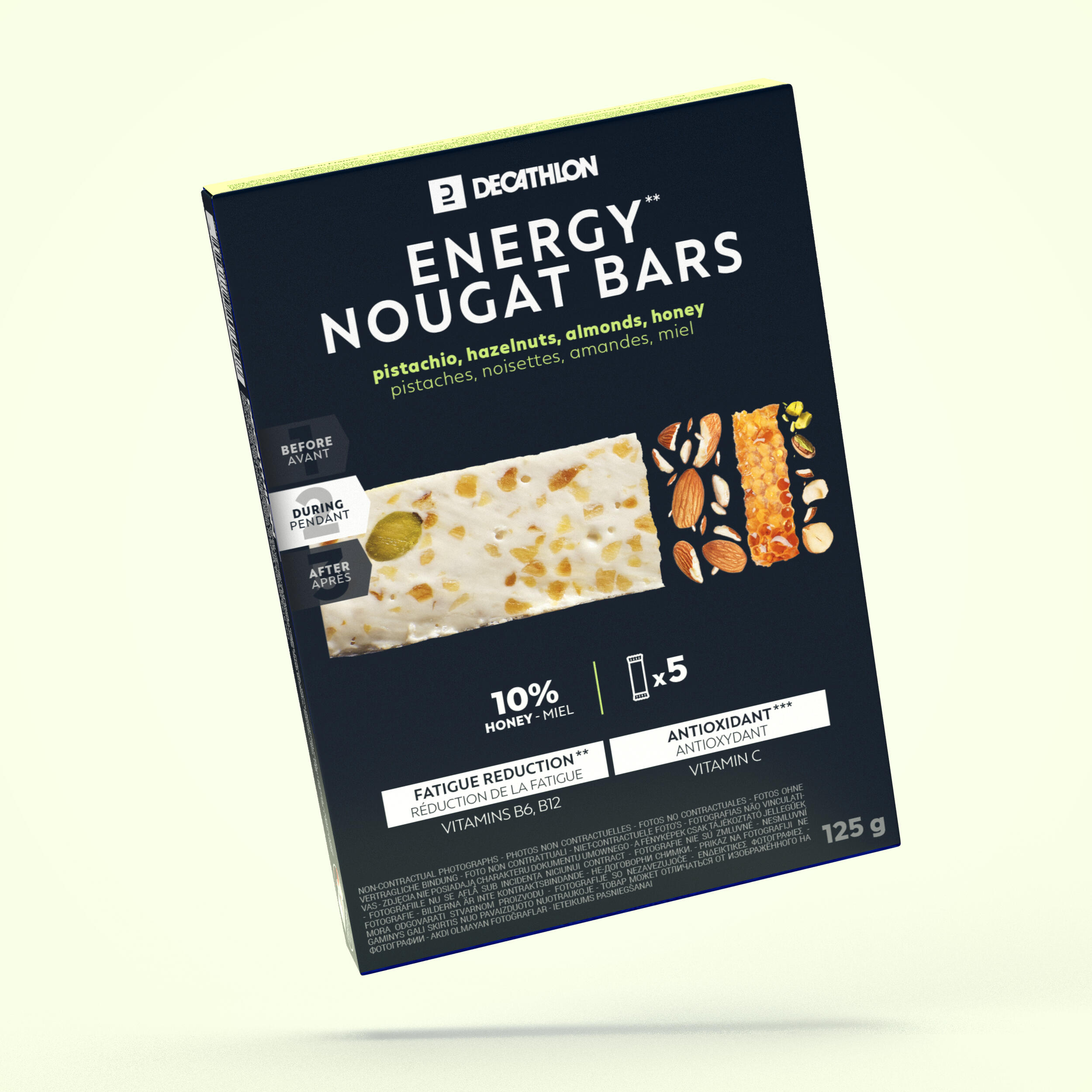 Nougat Energi 5x25 g