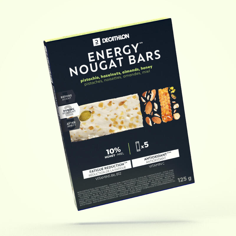 Turrón energético 5x25 g