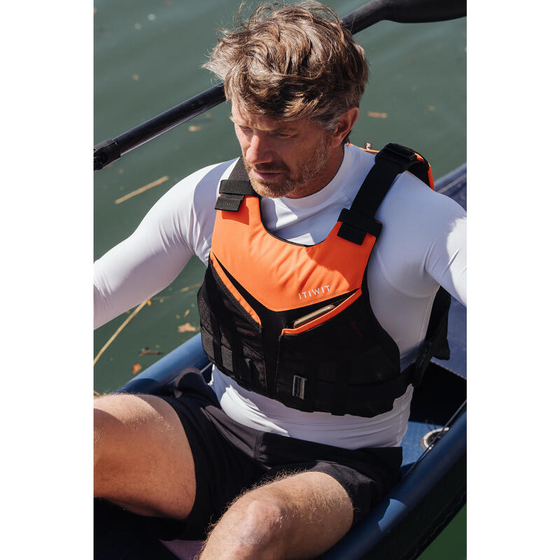 Gilet aiuto al galleggiamento canoa kayak SUP race 50 N