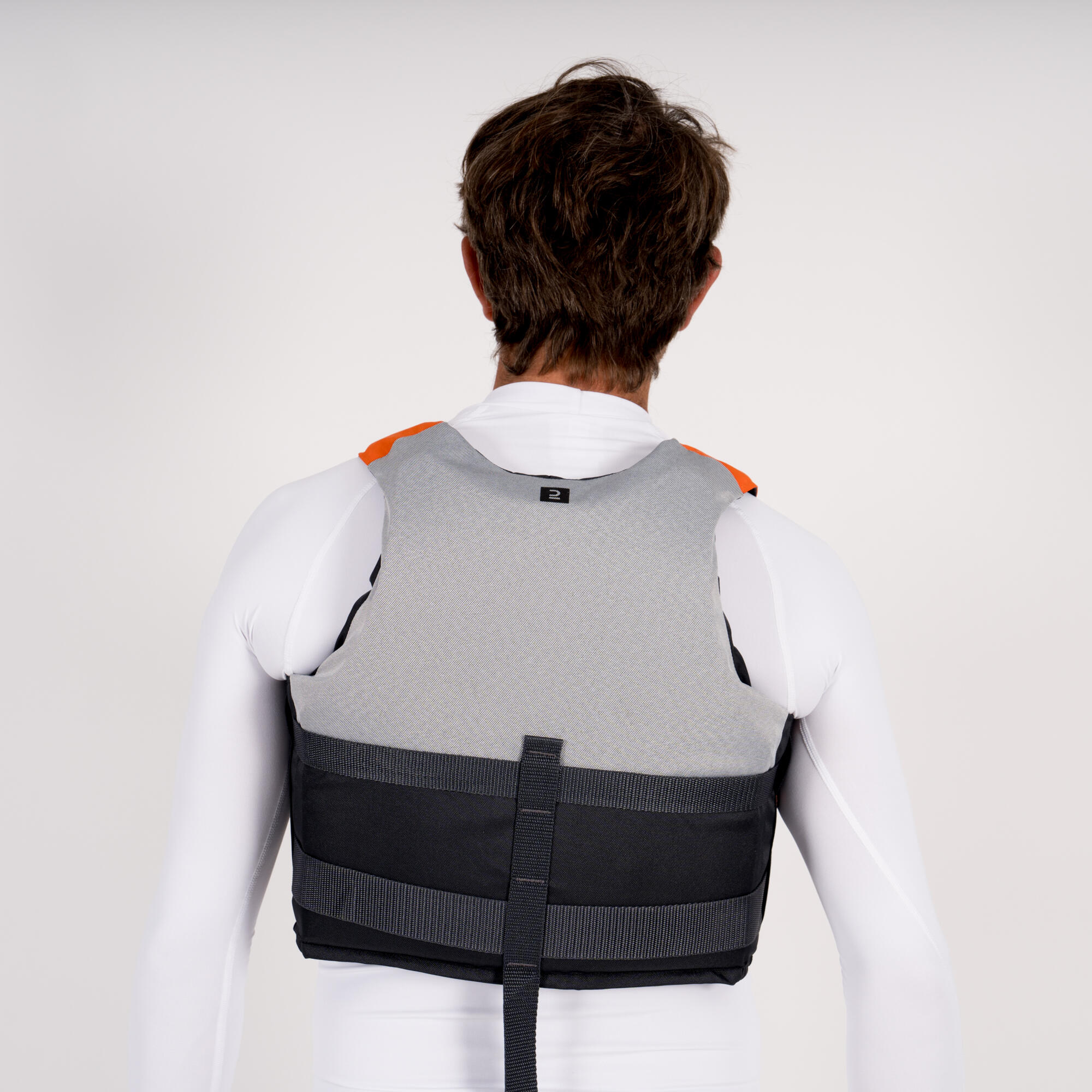 Life vest 50N+ Grey - Kayaks, SUPs, Dinghies 10/12