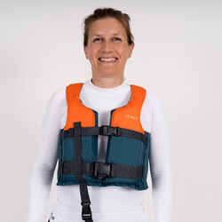 Life vest 50N+ Blue/Orange - Kayaks, SUPs, Dinghies