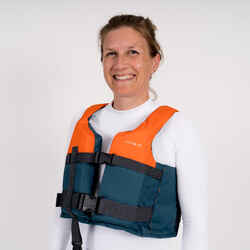 Life vest 50N+ Blue/Orange - Kayaks, SUPs, Dinghies