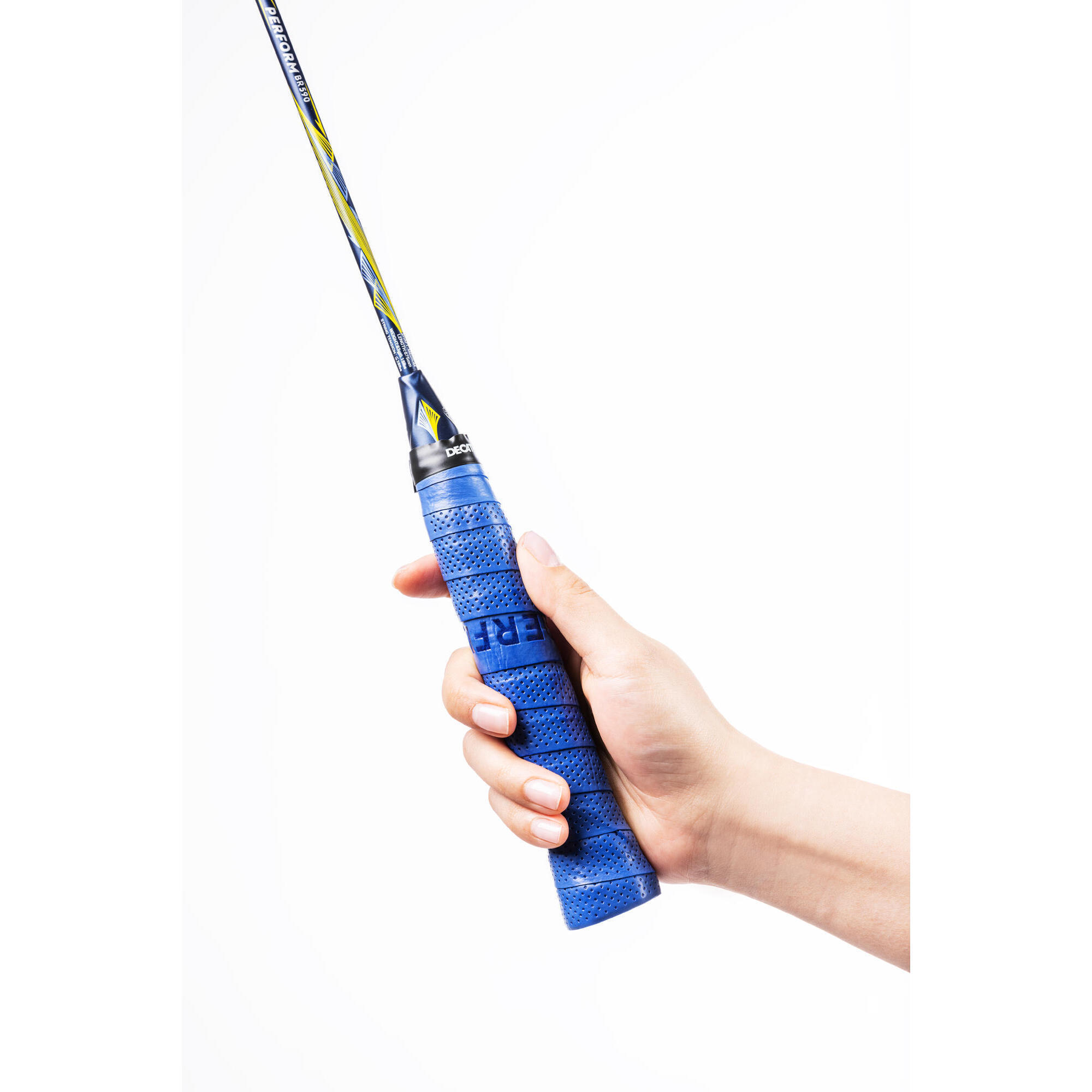 Badminton Superior Overgrip x 3 Pink Blue Green