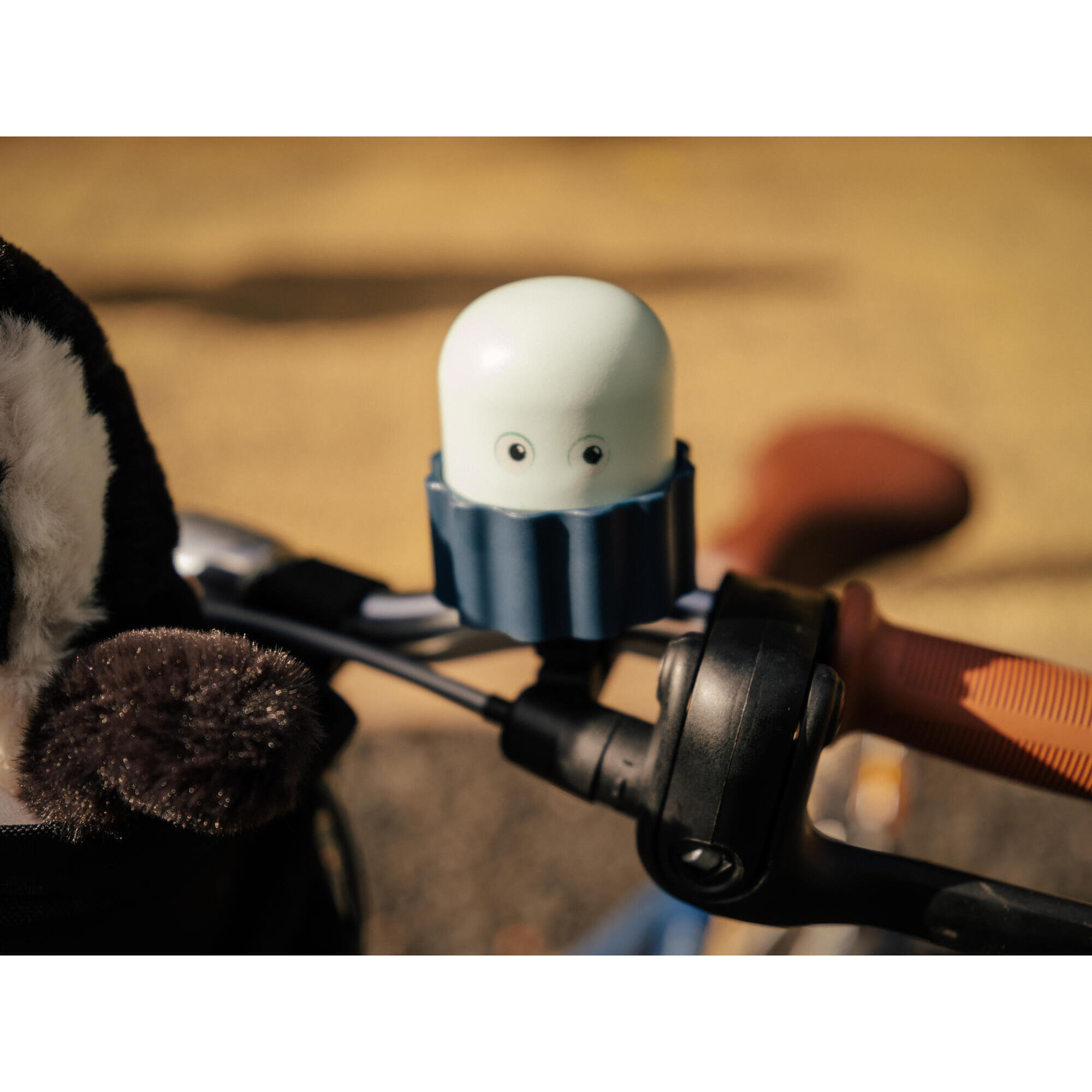 Kids' 2-in-1 Bike Bell Firstbell - Blue