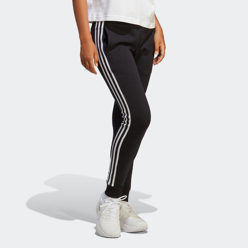 PANTALON JOGGING IMPRIME FLORAL DE FITNESS SOFT TRAINING ADIDAS FEMME NOIR