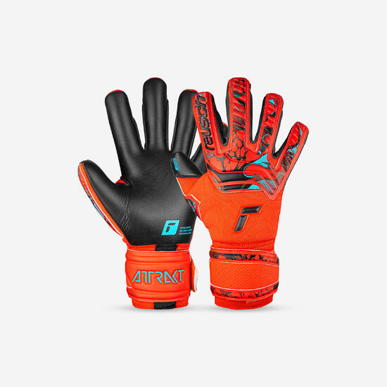Damen/Herren Fussball Torwarthandschuhe - Reusch Attrakt Gold X