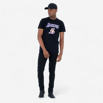Basketbal t-shirt nba los angeles lakers zwart