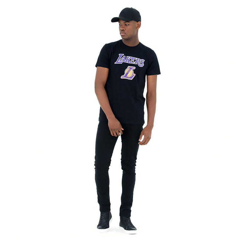 T-Shirt NBA Los Angeles Lakers New Era Noir Pour Homme