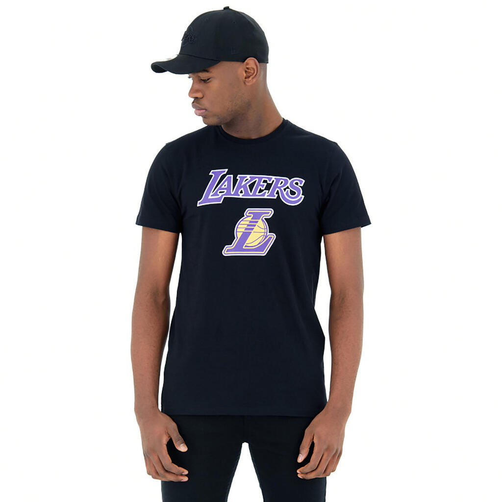 Men's/Women's Short-Sleeved NBA T-Shirt - Los Angeles Lakers/Black