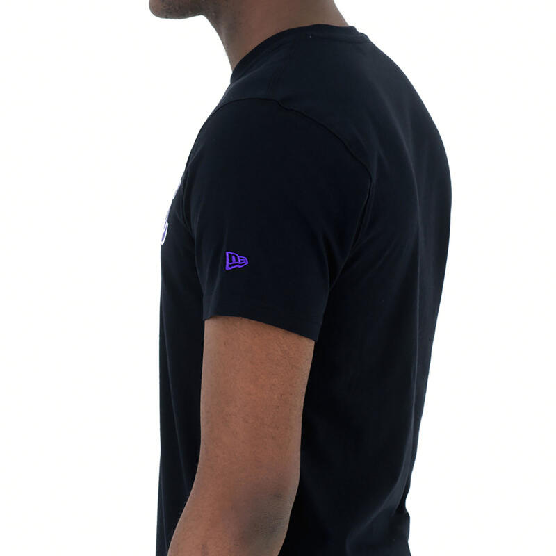 Camiseta manga corta Adulto NBA Angeles Lakers negro