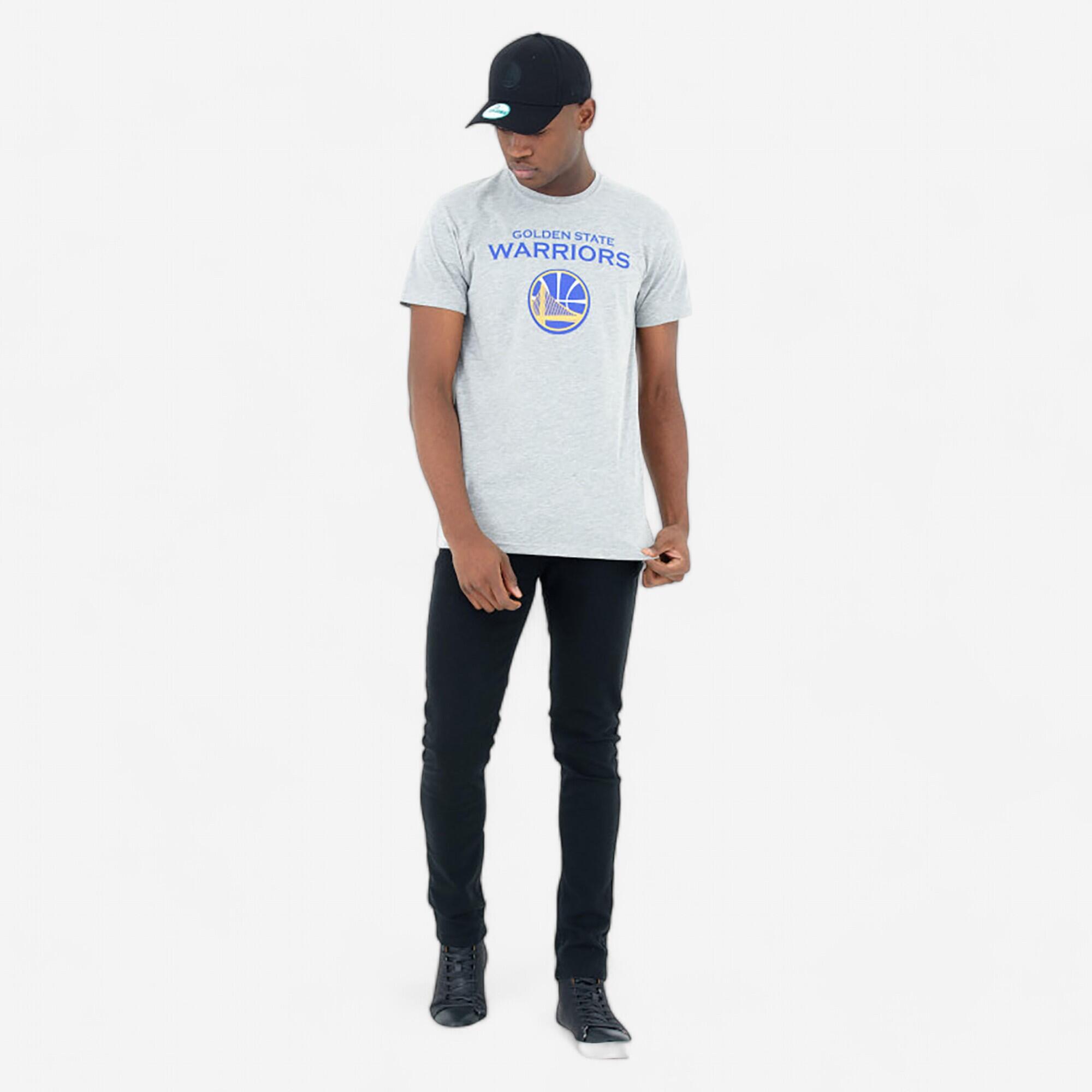 New Era - T-shirt Nba Manches Courtes Homme/femme Golden State Warriors - Gris - T-shirt Manches Courtes - Basketball / Netball - - 52 2xl - Decathlon