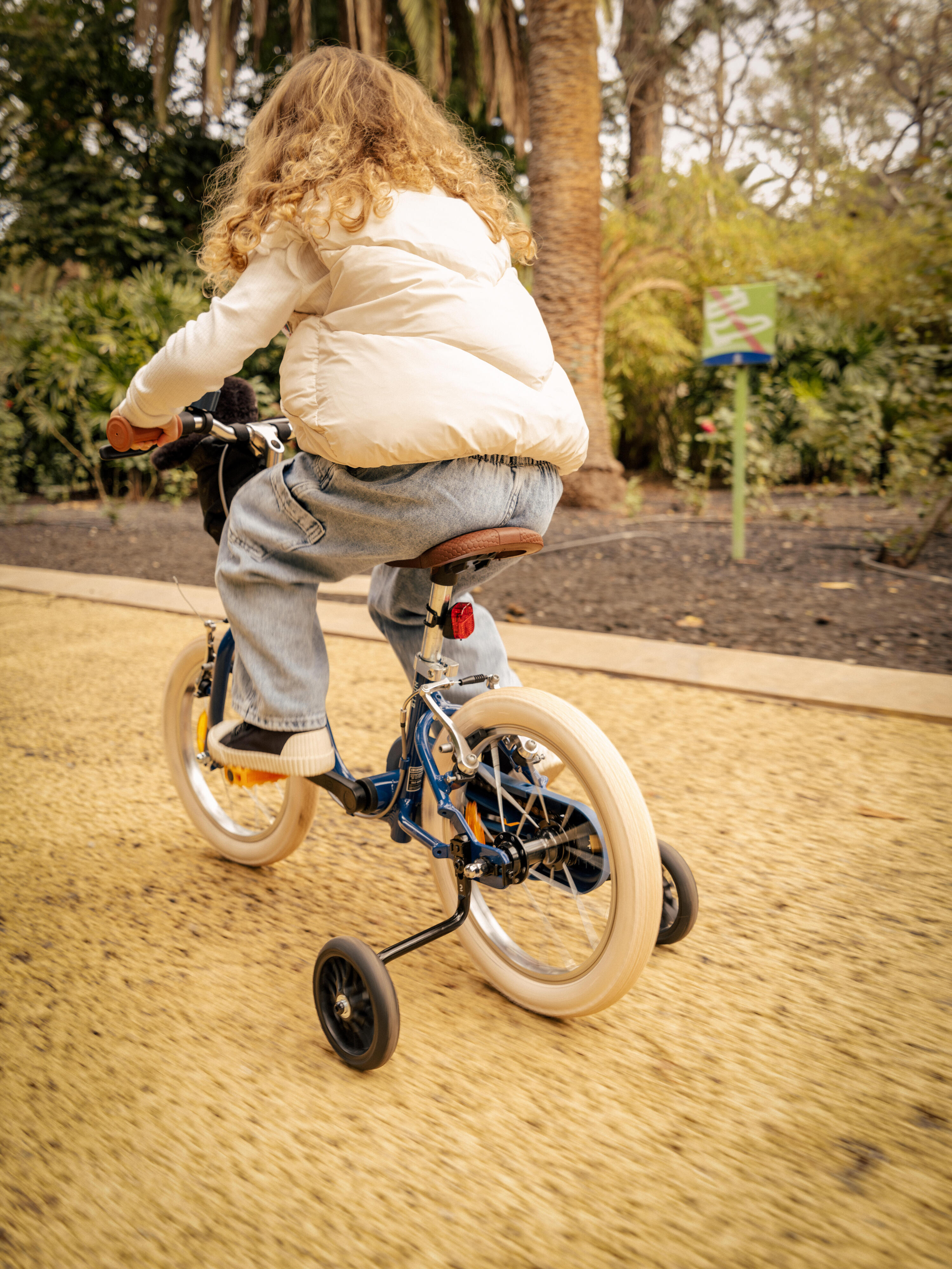 Roues stabilisatrices de vélo enfant 14 et 16 po - 500 8/9
