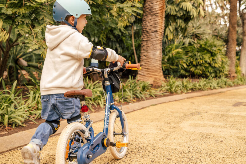 Zestaw ochraniaczy rowerowych dla dzieci Btwin na łokcie i kolana
