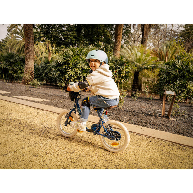 Gyerek kerékpáros védőfelszerelés, 3-6 éves korig, könyök- és térdvédő