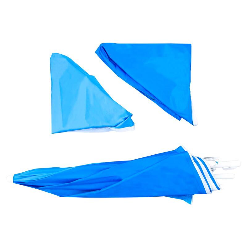 Guarda-Sol UPF50+ com abas laterais removíveis Azul