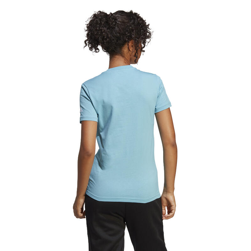 Camiseta Fitness adidas Mujer Azul