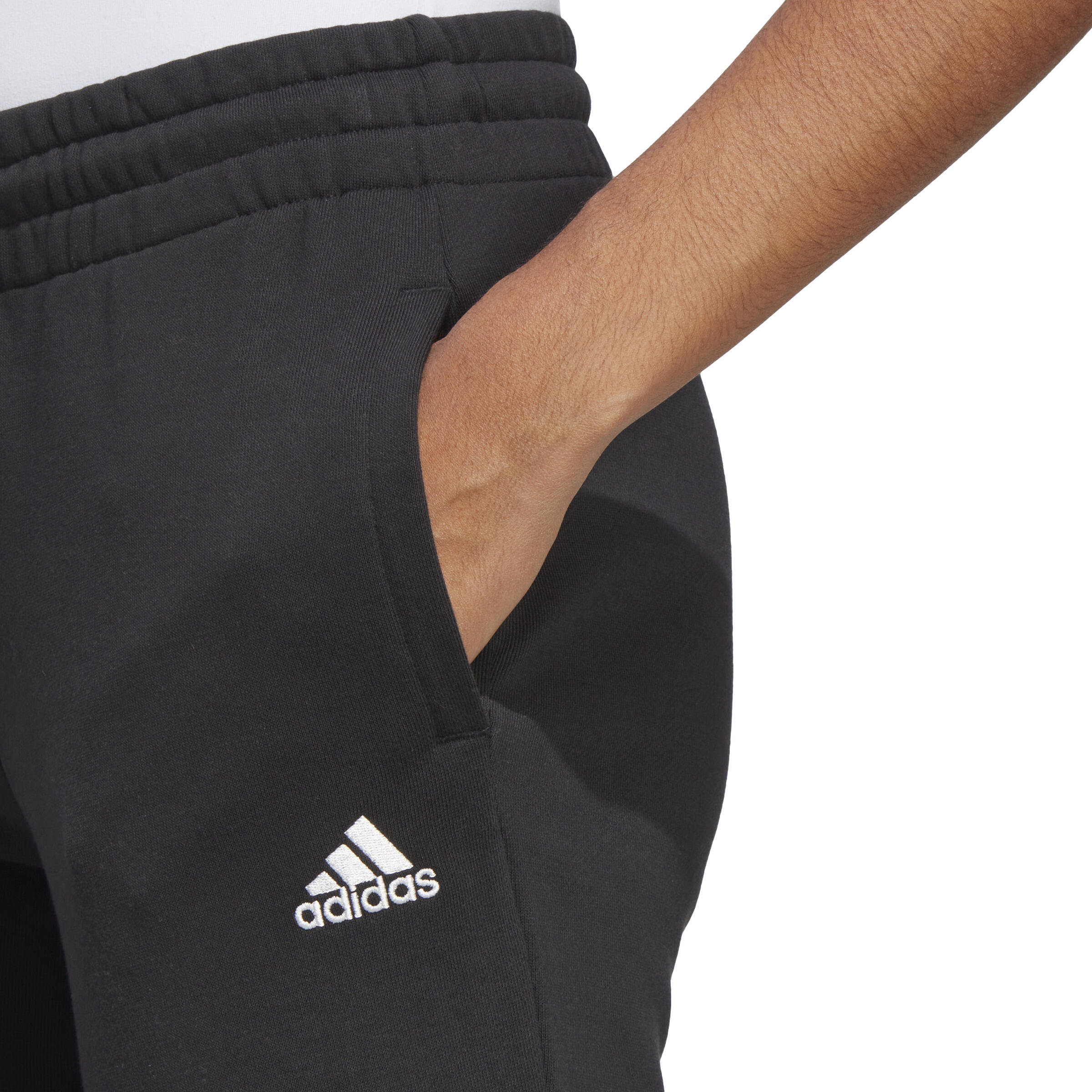 Women's Fitness Jogging Bottoms - Black 4/11