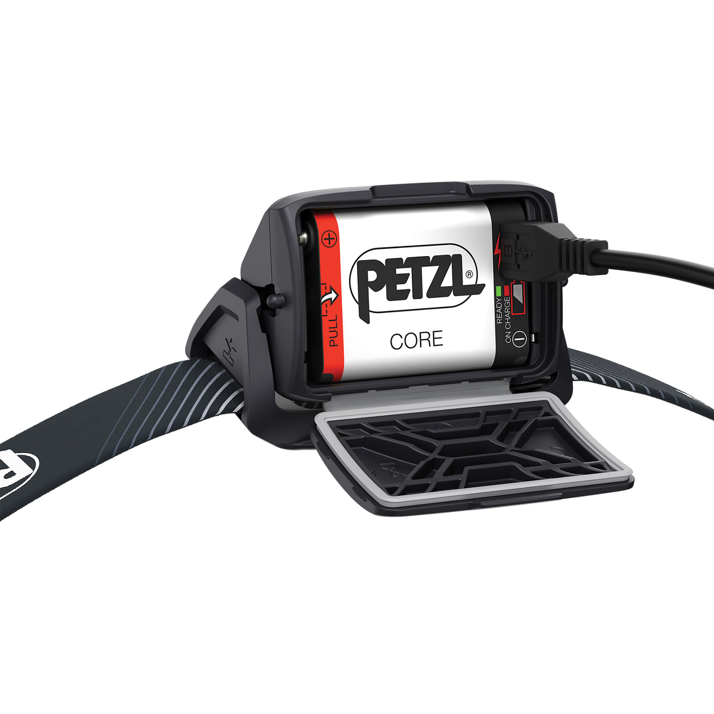 Hiking Running Headlamp Petzl Actik Core Headlamp - 600 Lumens