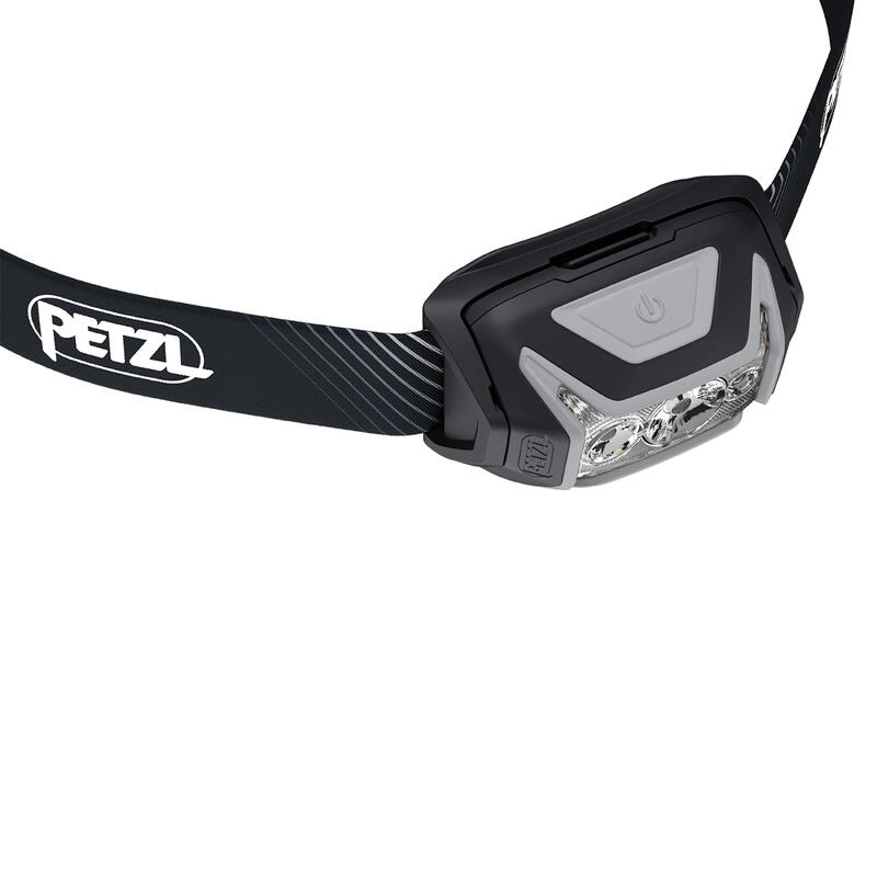  PETZL - Linterna frontal ACTIK, 300 lúmenes, iluminación activa  : Petzl: Deportes y Actividades al Aire Libre