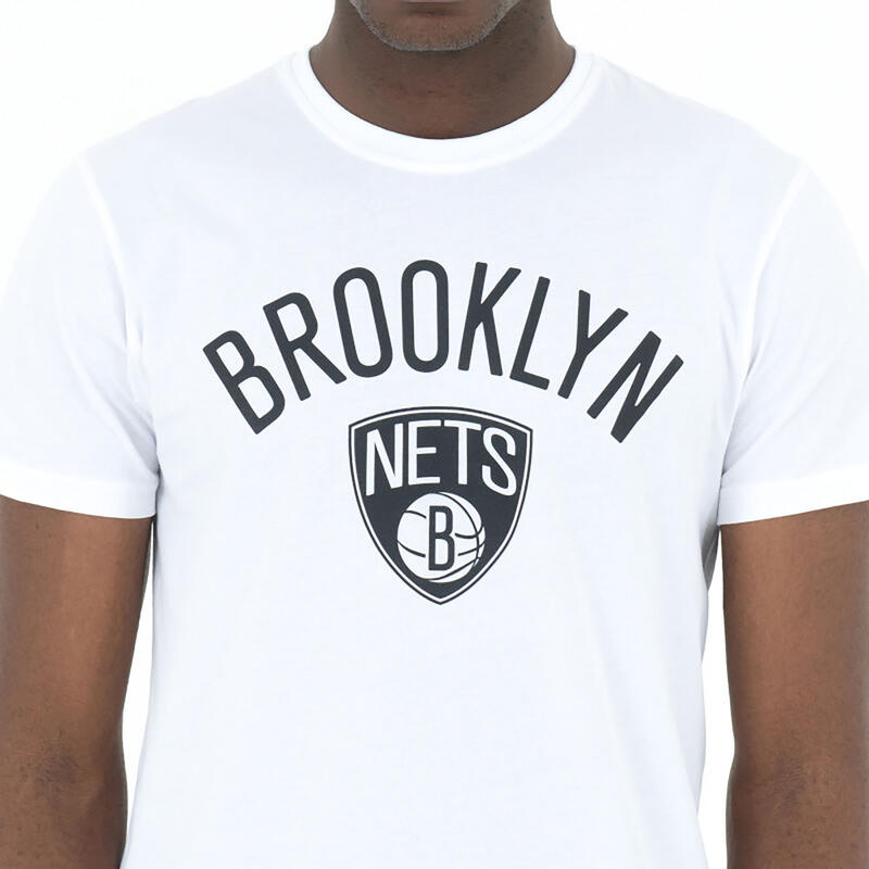 Camiseta NBA manga corta hombre/mujer Brooklyn Nets - blanco
