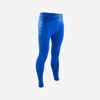 Adult Thermal Tights Keepdry 500 - Indigo Blue