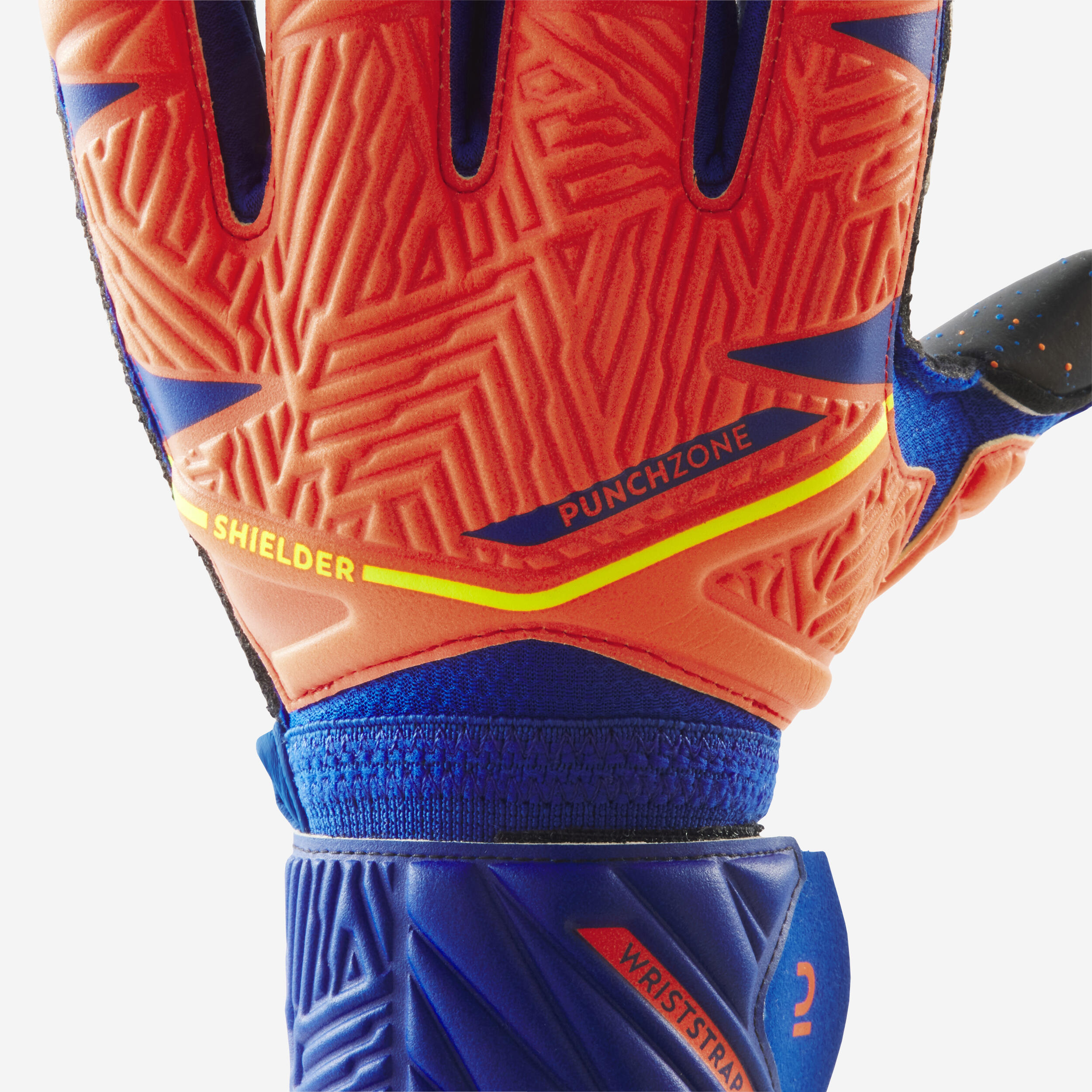 Kids' Gloves F500 Viralto Shielder - Orange/Blue 6/7
