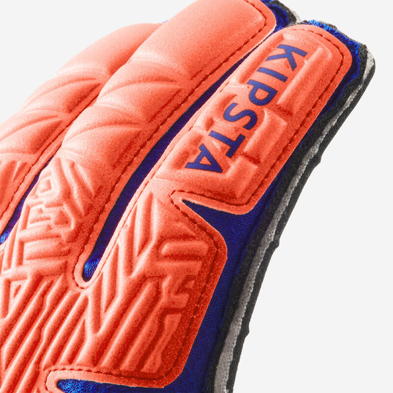 Çocuk Kaleci Eldiveni - Turuncu / Mavi - F500 Viralto