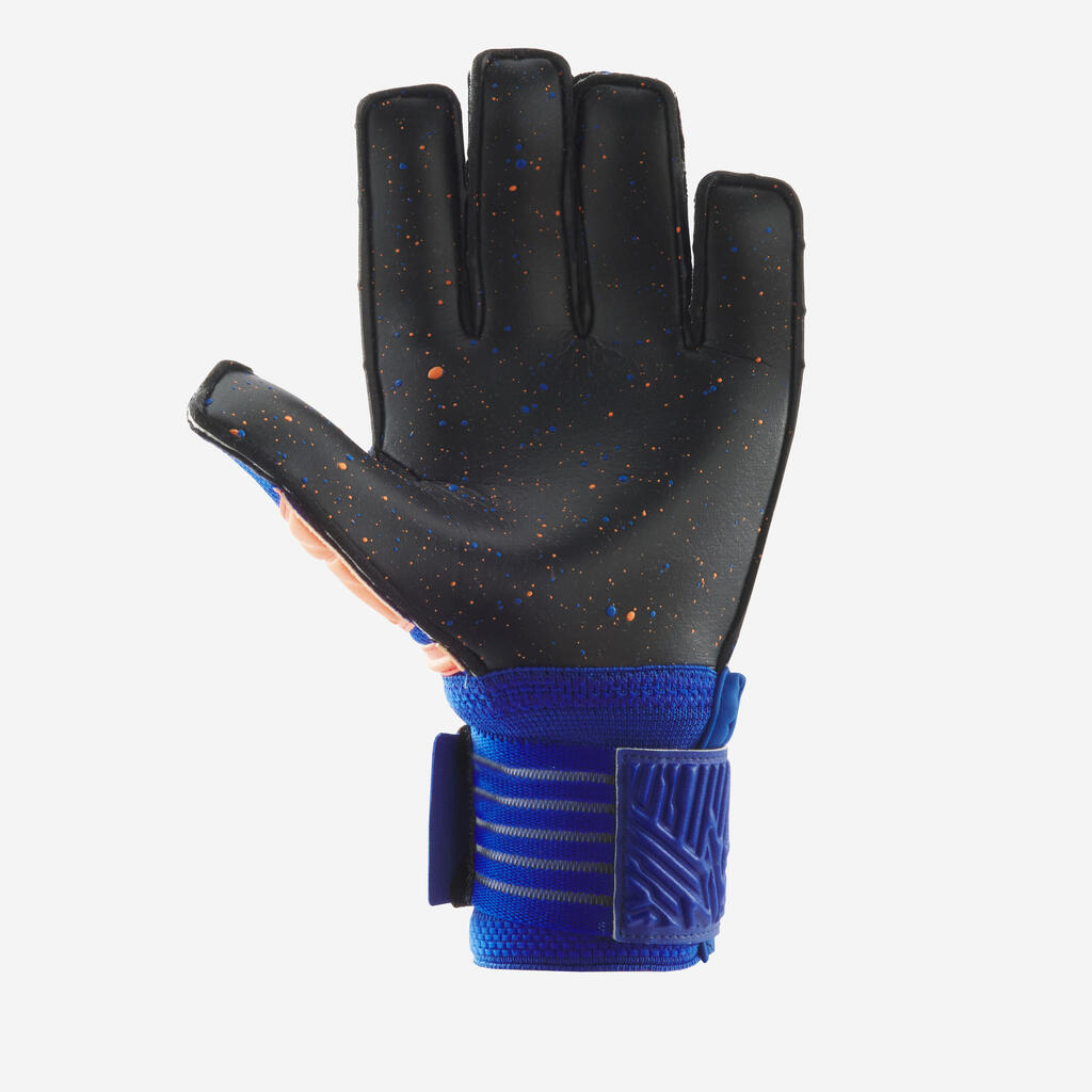 Παιδικά γάντια τερματοφύλακα F500 Viralto - Πορτοκαλί/Μπλε