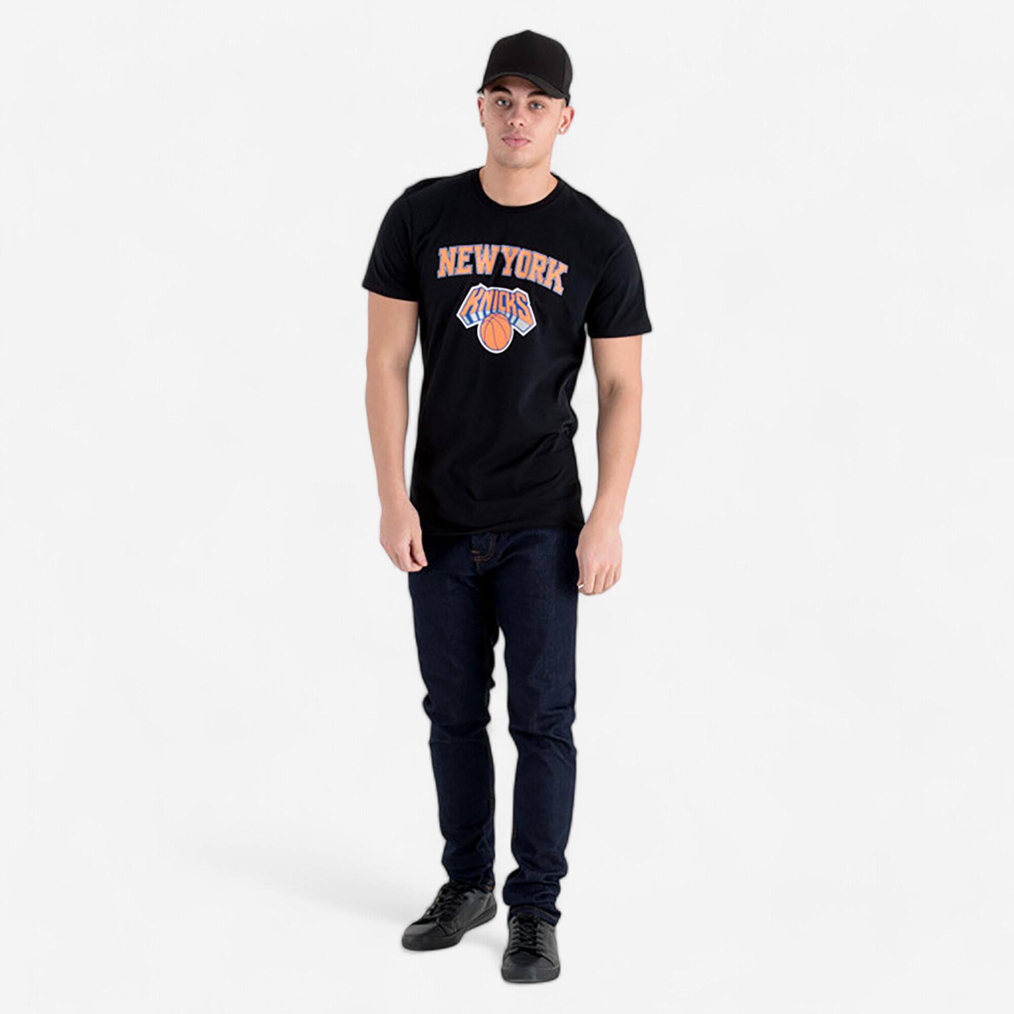 NEW ERA Men's/Women's Short-Sleeved NBA T-Shirt - New York Knicks/Black