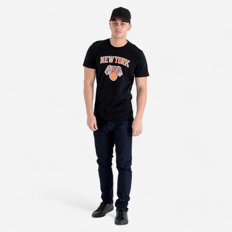 Damen/Herren Basketball Fanshirt kurzarm NBA New York Knicks - schwarz