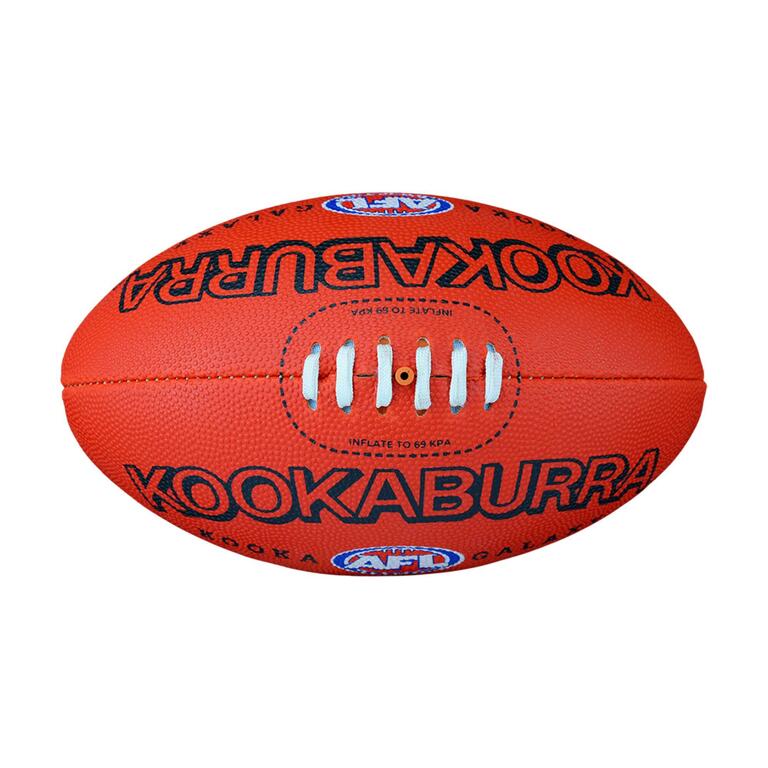 Red Kookaburra Galaxy synthetic size 3 AFL football