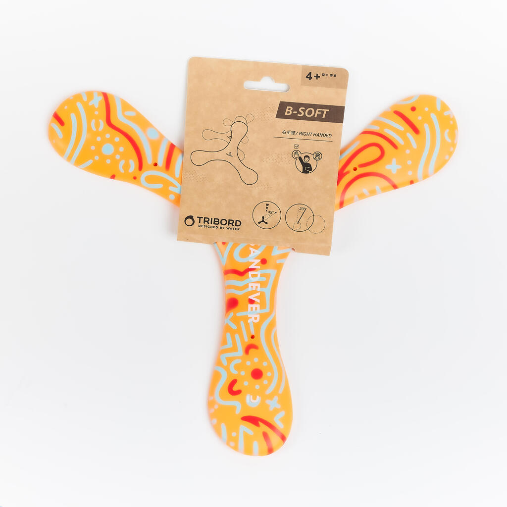 Right-Handed Soft Boomerang - Orange