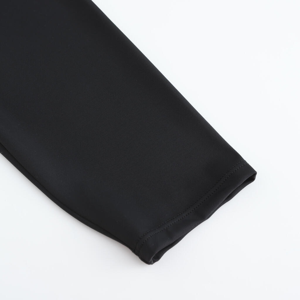 Licra con protección solar de surf para mujer Olaian UV Leg 100 negro