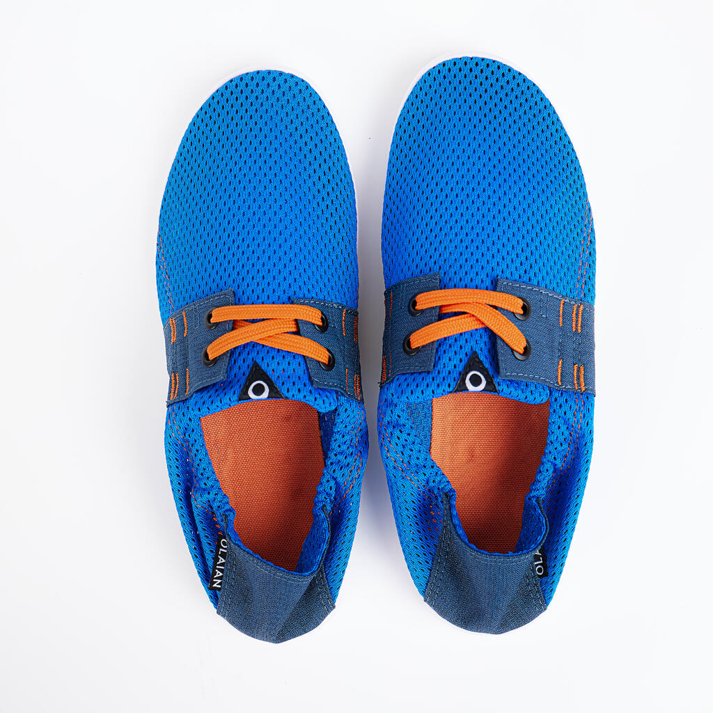 Chaussures Enfant - Areeta bleu orange