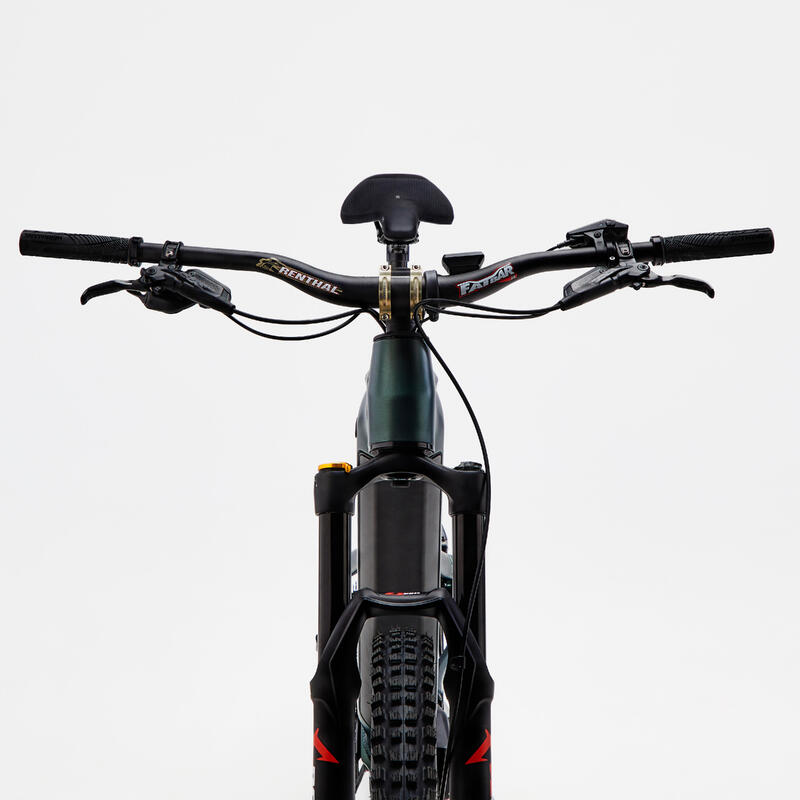 Elektrische mountainbike E-BIG MOUNTAIN Full suspension groen 29"/27.5"