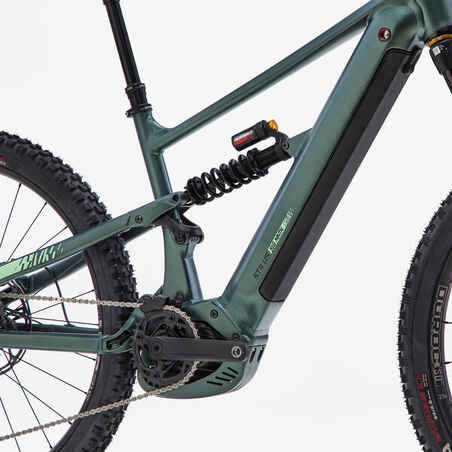 29"/27.5" Full Suspension Electric Mountain Bike E-Big Mountain - Green