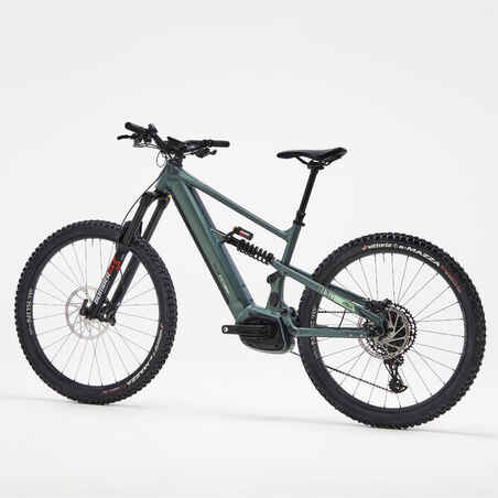 29"/27.5" Full Suspension Electric Mountain Bike E-Big Mountain - Green