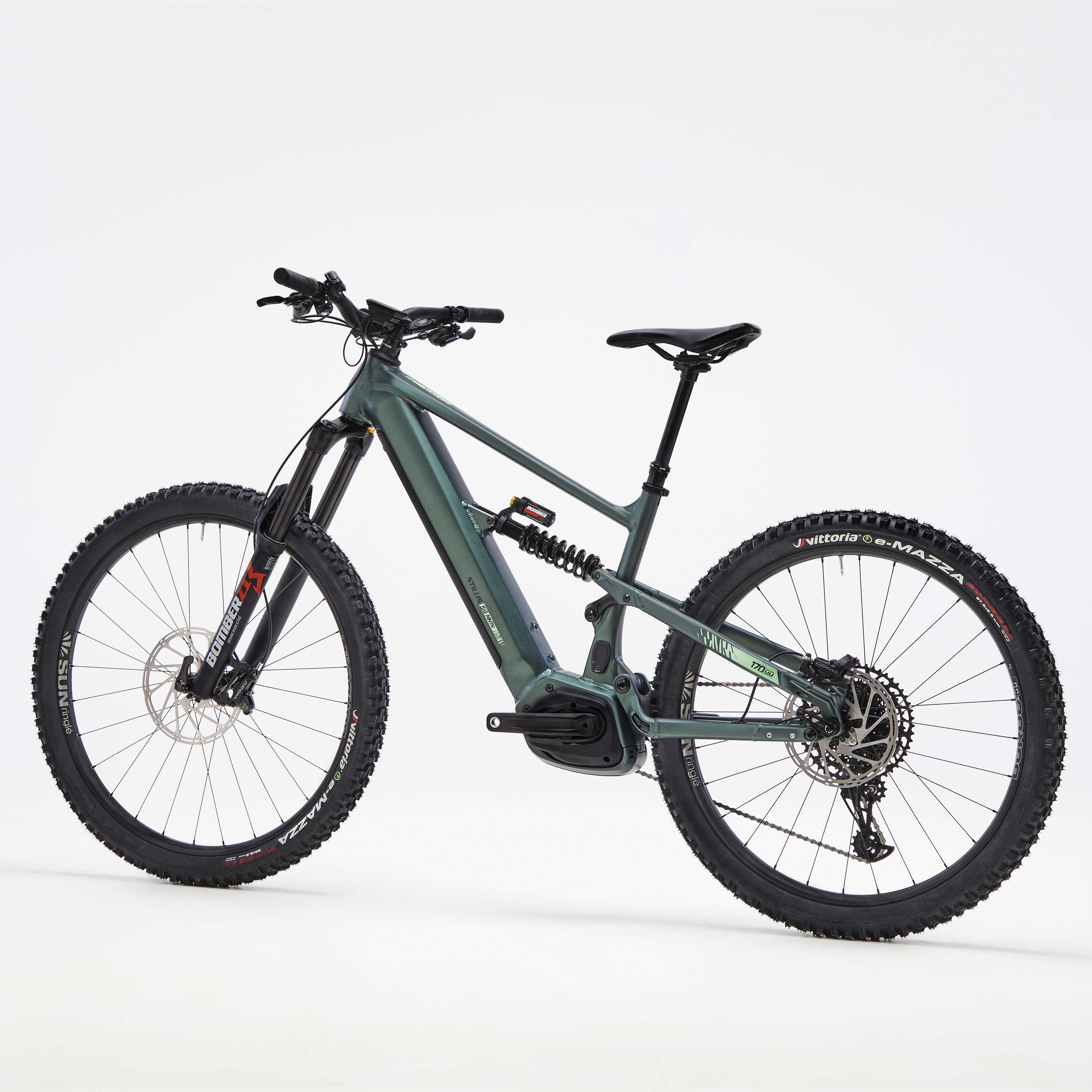 Decathlon stilus full suspension shop electric mountain bike