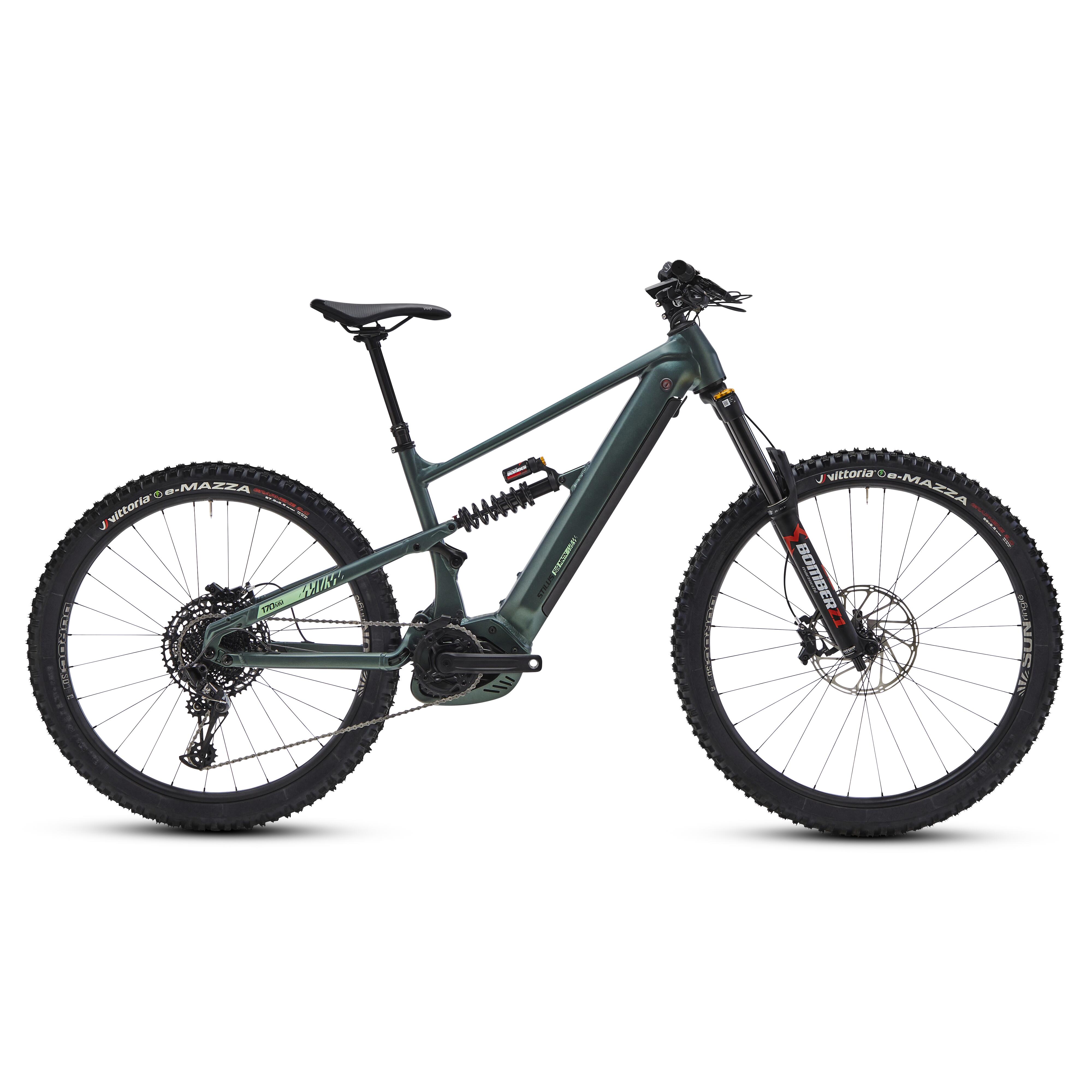  Bicicletă electrică MTB 29"/27,5" STILUS E-BIG MOUNTAIN Verde 