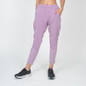 Women's Fitness Cardio Carrot-Cut Jogging Bottoms - Purple