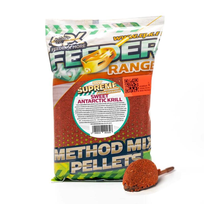 GROUNDBAIT METHOD FEEDER SUPREME KRILL 900 G