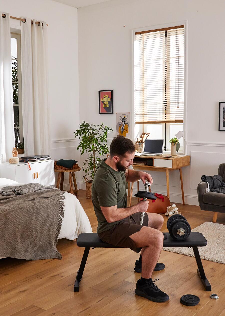 Hantelbank klappbar Bench 100 Corength