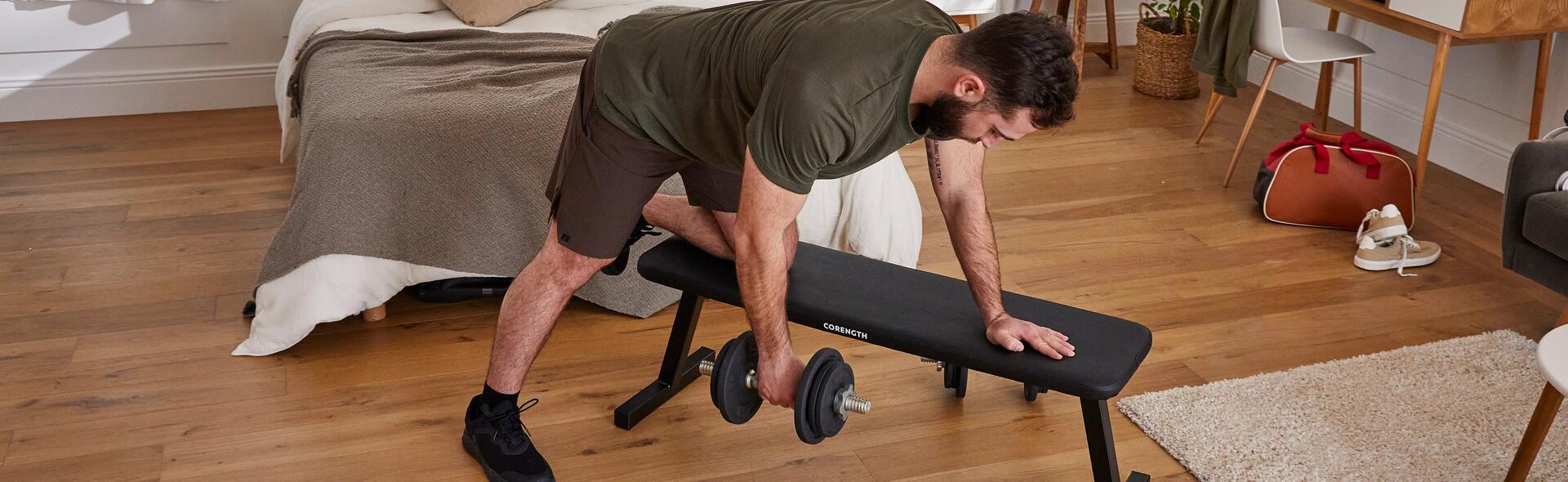 exercices banc de musculation