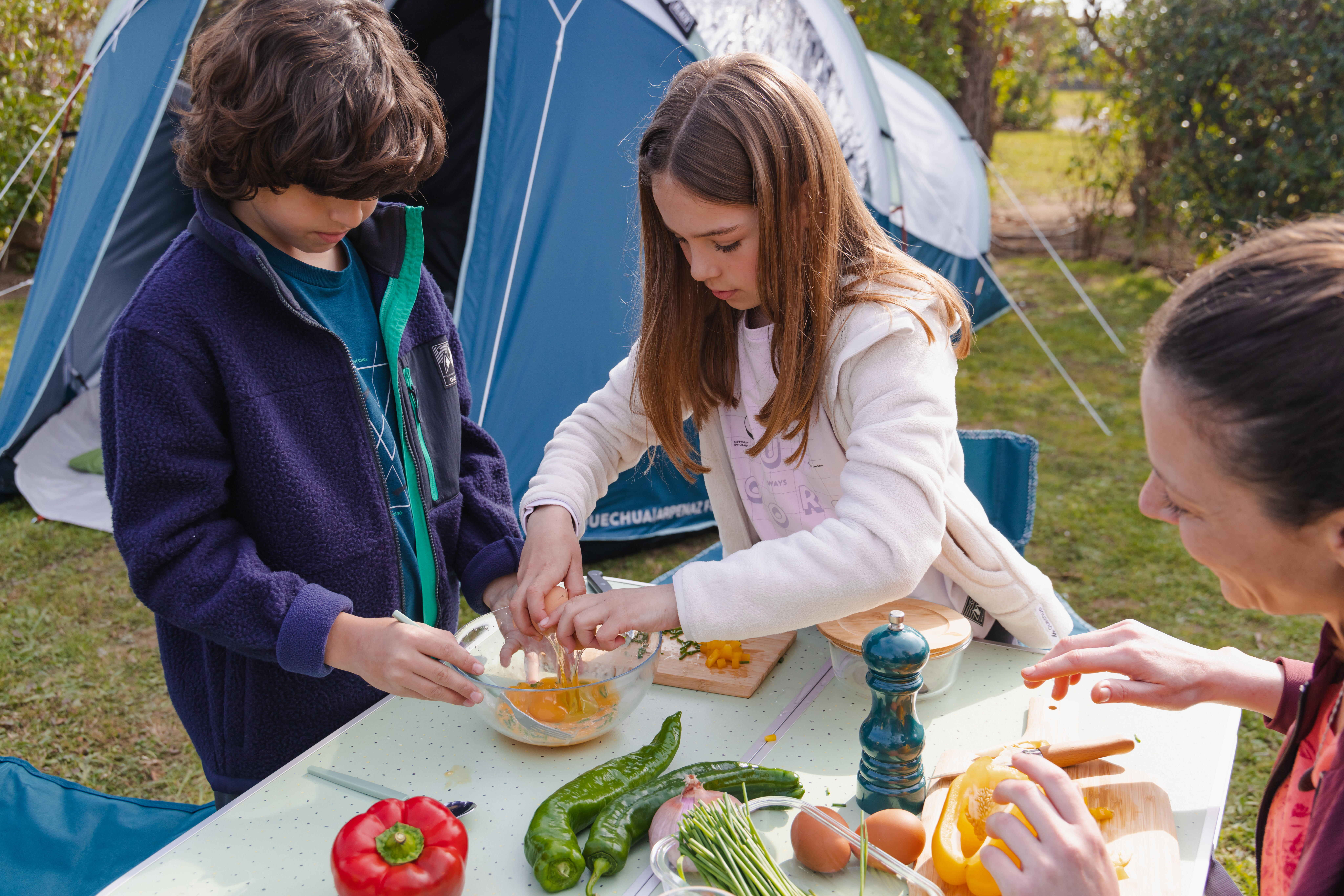 Table de camping pliable pour 4 personnes - QUECHUA